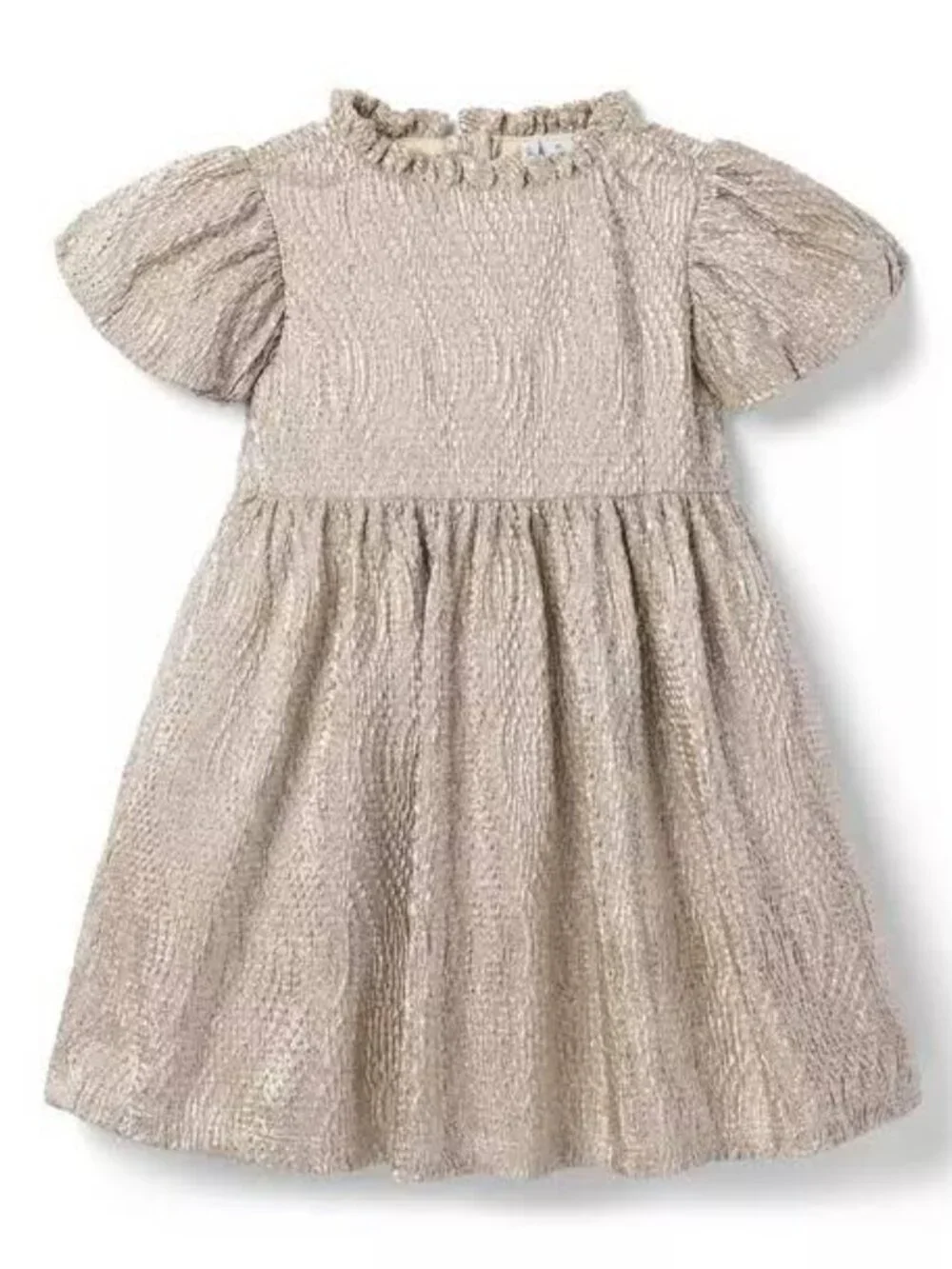 GORGEOUS JANIE AND JACK The Golden Glow GOLD DRESS SIZE 3T
